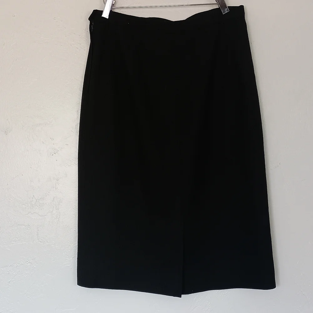 Vintage Pendleton 100% Wool Midi Pencil Skirt